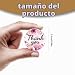 Imagen de HAGNA 500 Piezas Gracias Pegatina Thank You Stickers