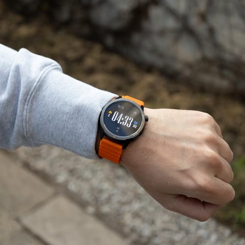 Correas de silicona naranja para reloj AGM miniatura 4