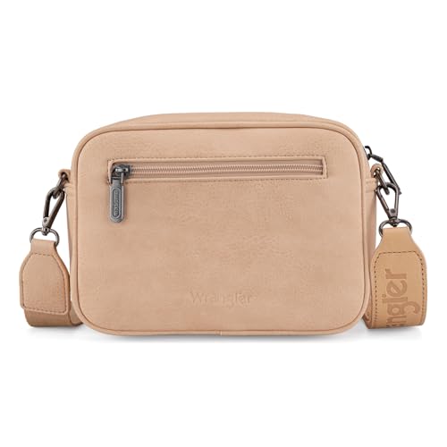 Image of Wrangler Crossbody Bag for Women Multi Pocket Crossover Bag Shoulder Pursea with Adjustable Strap