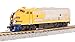 Broadway Limited 9244 EMD F7A, ATSF 344, Yellow Warbonnet, Paragon4 Sound/DC/DCC, N