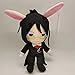 Dirgee 1pcs Black Butler Kuroshitsuji Grell Sutcliff Cosplay Peluche