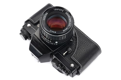Housse Pentax LX fait main l'authenticité du cuir véritable - 4