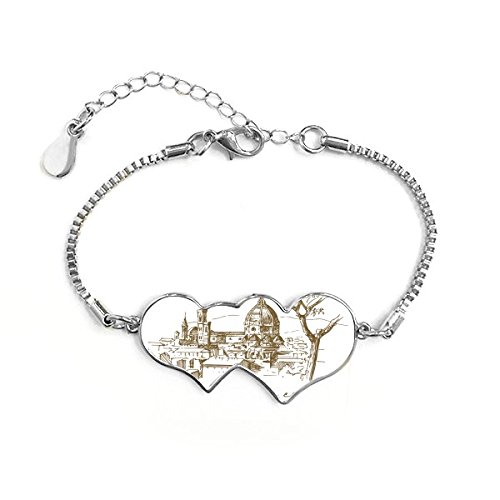 DIYthinker Motivo d'Interesse Doppi Cuori Forma