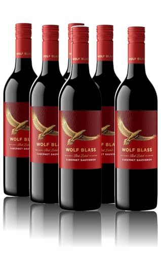 Wolf Blass Red Label Cabernet Sauvingnon Red Wine (Single Bottle), 750 ml