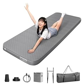 【新品未使用】3in1ベッド マットレス 掛け布団 枕　アウトドア車中泊　寝袋 新品未使用】3in1ベッド マットレス 掛け布団 枕 アウトドア車