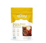 Quay Naturals Grain-Free Banana Bread & Muffin Mix, 9 oz - Almond Flour Baking Mix for Gluten Free Bread, Cake Mix & Brownie Mix...