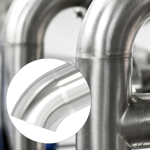 Codo curvo de mandril TAISHER de acero inoxidable 4 pulgadas para escaleras en interiores 7