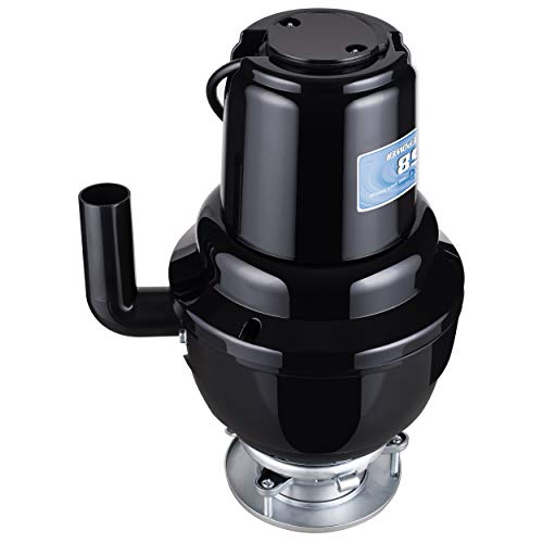 Waste Maid 10-Us-Wm-658-3B Garbage Disposal Anti-Jam And Corrosion Proof Stainless Steel Food Waste Grinding System, Odor Protection, 1-1/4 Hp Premium, Black #TOP6