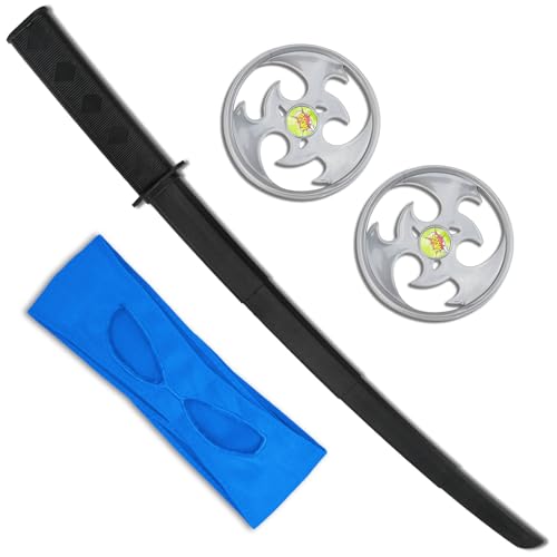 BUUFAN Turtle Weapons Toy Set - Perfect for Kids Birthday Parties and HalloweenBlue