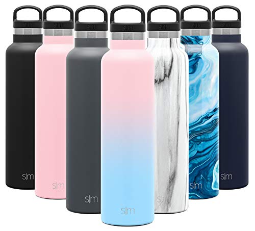 Simple Modern 24oz Ascent Water Bottle - Hydro Vacuum Insulated Tumbler Flask w/Handle