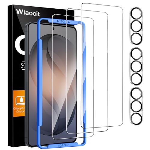 Wiaocit Tempered Glass Screen Protector for Samsung Galaxy S26