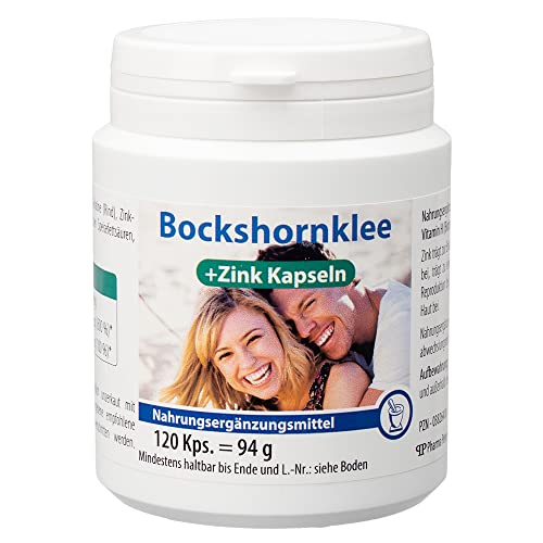Canea Pharma Bockshornklee + Zink Kapseln, 120 St. Kapseln