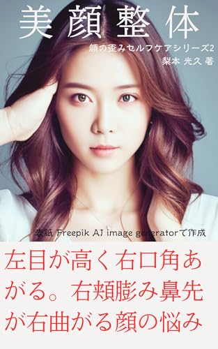 左目と眉がつりあがり右口角あがり右頬膨らみ左がシュッとして鼻先が右曲がるのはどのように整えればよいか？: 顔の歪みを自分で整える方法 顔の歪みセルフケアシリーズ (顔の歪み矯正マガジン)
