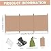 Xoeryoy Windbreaker, 98x28 Inch Oxford Cloth Camping Wind Blocker with Ground Nails & Wind Ropes & Storage Bag, Sunbathing Privacy Screen for Outdoor
