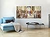 The School of Athens by the Italian Renaissance artist Raphael, wall hangings,wall art, canvas print art framed, (30x16in 75x40cm) #3