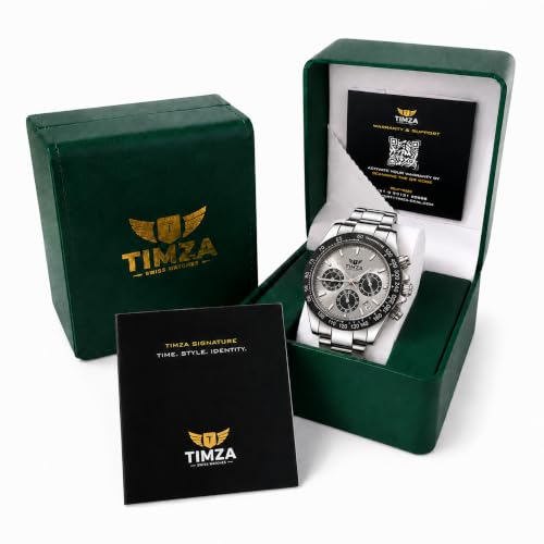 Image of Watch for Man | Analog Wrist Watch with Stainless Steel Strap | Mens Watch | Watches for Men | Business Office Wear | Black-Golden | TX-1003 | Quartz Movement | 1 Year Warranty