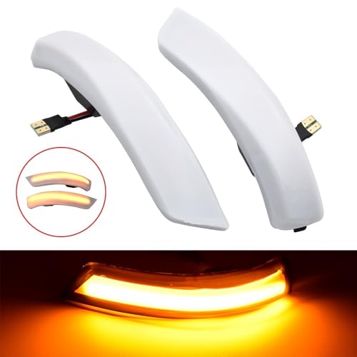 Espejo retrovisor Focus Mk4 intermitente dinámico con acabado óptico resistente 4