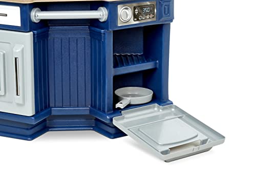 Little Tikes Super Chef Kitchen Blue & Cream, 14.00 L X 28.00 W X 40.00 H Inches #TOP2
