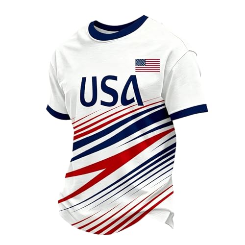2026 Soccer World Cup Shirt USA 250th T Shirts for Men Football Fan Jersey Game Day Anniversary Tops Navy