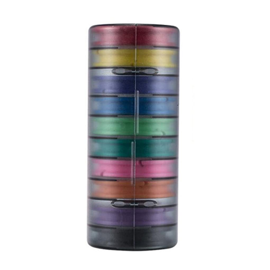 Fish Line Spool Organizer Fishing Line Winder 10slots Fishing Spools Holder Sea Fishing Rigs Fly Fishing Line Leader Storage Accessory