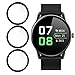 Compatible for Soundpeats Watch 2 Screen Protector, Lamshaw [3 Pack] 3D Full Coverage PET Soft Screen Protector Film Compatible with Soundpeats Watch 2 (3 Pack)