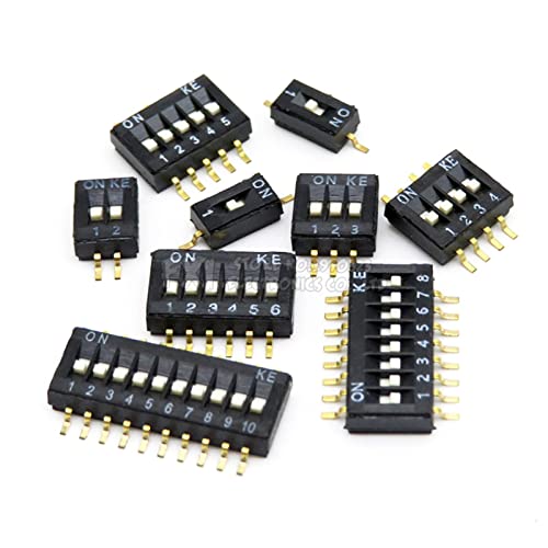 Interrupteur DIP 1.27mm 4 positions SMD commutateur à glissière SMT