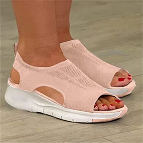 Sandalias deportivas para mujer de verano slingback con suela c[strong]ó[/strong]moda