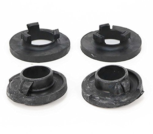 4 x obere & untere Federunterlage Federgummi Hinterachse 4 x obere & untere Federunterlage Federgummi Hinterachse