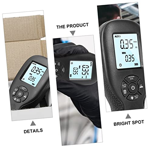 Medidor digital de espesor de recubrimiento para pintura automotriz, 1 unidad, alta sensibilidad miniatura 7