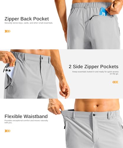 Image of G Gradual Men's Shorts 11 inch Long Golf Lightweight Knee Length Shorts