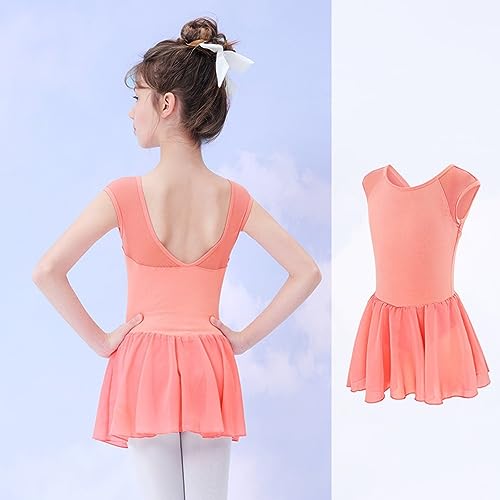 Girl’s Ballet Leotards Toddler Ballet Outfit Dance Activewear Dress Skirted(Toddler/Little Girl/Big Girl)2