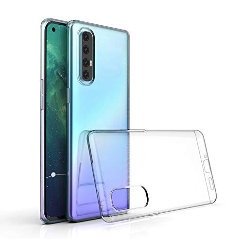 Image of Case Creation Brand - Mobile Cover for Oppo Reno 3 Pro (Soft & Flexible Back Case), Transparent