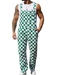 Green and White Checkered