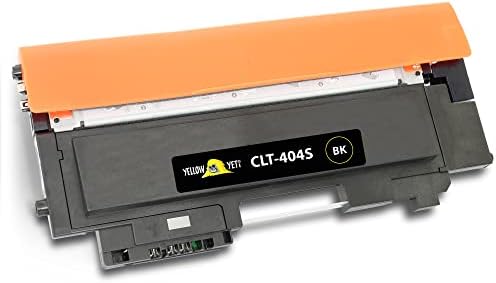 YELLOW YETI CLT Y404S 404S Toner Cartridge Compatible with Samsung Xpress SL-C430 SL-C430W SL-C480 SL-C480FW SL-C480W SL-C480FN Yellow