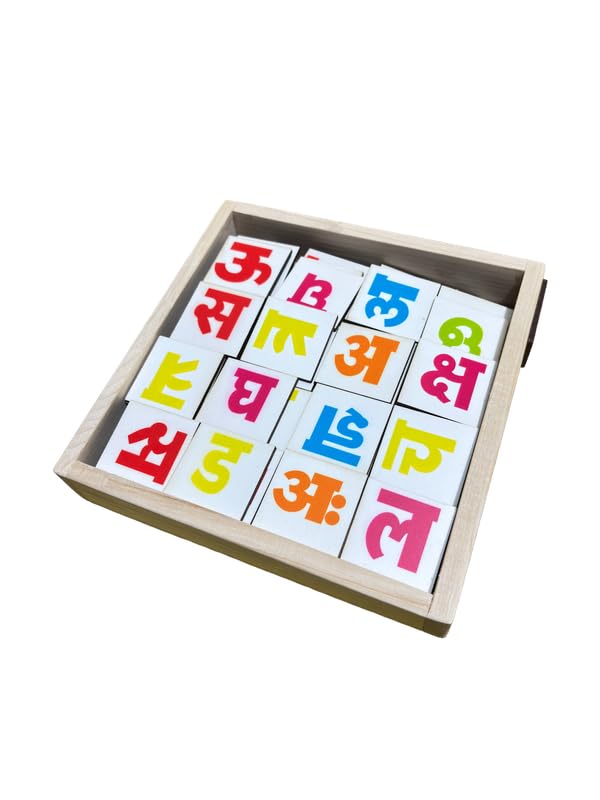 Kinder Creative Toys Hindi Shabd Rachna | Interactive Educational Toy for Toddlers to Form Hindi Words