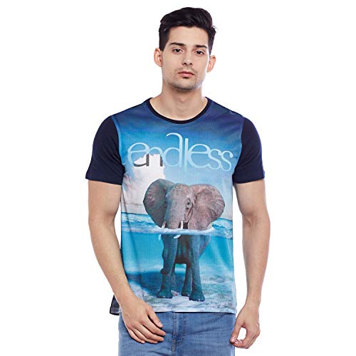 Image of wear your mind Men's Printed Regular fit T-Shirt