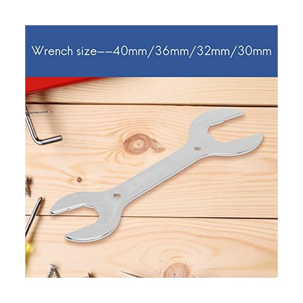 SCHL¨¹ssel - Fahrrad Steuersatz SCHL¨¹ssel Schraubenschl¨¹ssel 30 32 36 40Mm Multi- Reparatur Werkzeug – Bild 4