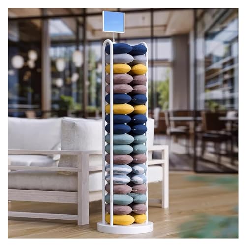 Expositor de almohadas de cuello con estructura de hierro de calidad para boutique 2