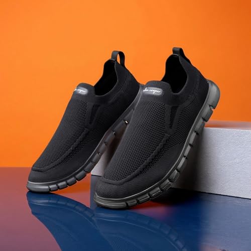 Image of Allen Cooper Training,Atheletic,Gym,Sports Comfortable Extra Max Cusion with Memory Foam Insole,Anti Skid Tech Grip Walking Shoes for Men(650|Color Options- Black,White,Grey /Olive /Size-6,7,8,9,10)