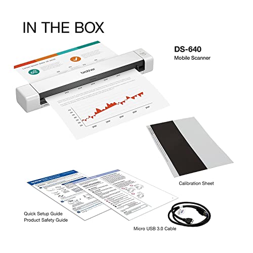 Brother DS-640 Compact Mobile Document Scanner, (Model: DS640) - image 9