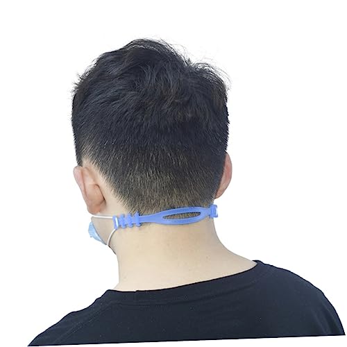 DOITOOL 12 Pçs Máscara Descartável Brincos De Silicone Máscara Facial Descartável Alça Extensor Ganc