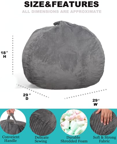 Kisoy Classic Bean Bag Chair thumb #2