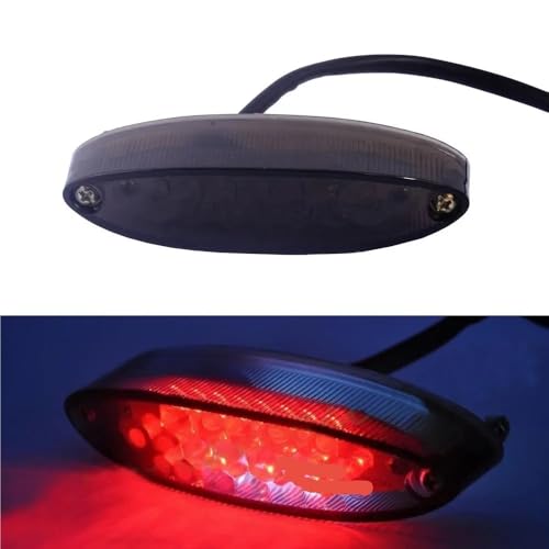 Luz de freno trasera e intermitentes universales para solucionar fallos en moto 3