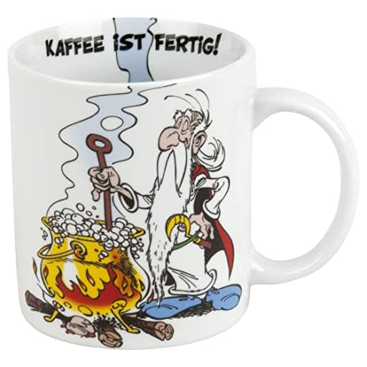 Könitz Becher Asterix - Kaffee ist fertig!
