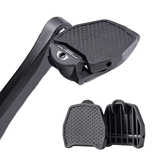 BUCKLOS Bike Platform Pedal Converter for Shimano SPD-SL, Universal Clipless Pedal Adapter for Regular Shoes