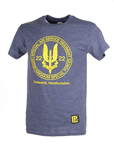 T-shirt 22° SAS Special Air Service, bleu, M