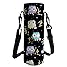 WEARRR Cartoon Hibou imprimé en néoprène Eau Bouteille de Bouteille isolé Couvercle Sac de Sac à bandoulière Bouteille d'eau Sport Bouteille d'eau (Capacity : 750-1000ML -Z19, Color : Z6523)