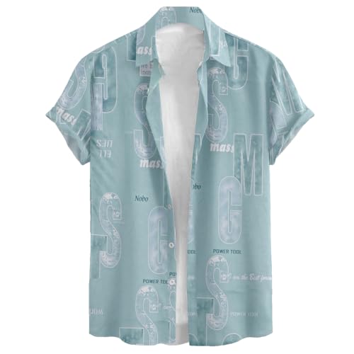 Image of Men Stylish Premium Branded Typography Print Festival Printed Cotton Stretchable Fabric Slim Fit Half Sleeve Cut Away Collar Casual Shirt