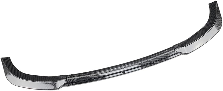 Cnkaka036 Carbon Fiber Black Front Bumper Spoiler Lip Splitter Diffuser ABS For Hyundai I20 MK2 Pre-facelift 15-17 (After June 2015)
