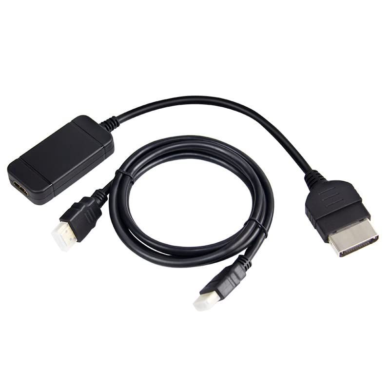 Reproductor de juegos retro compatible con HDMI, convertidor de video digital para consola de juegos X-box, adaptador de cable AV para conectar a HDTV